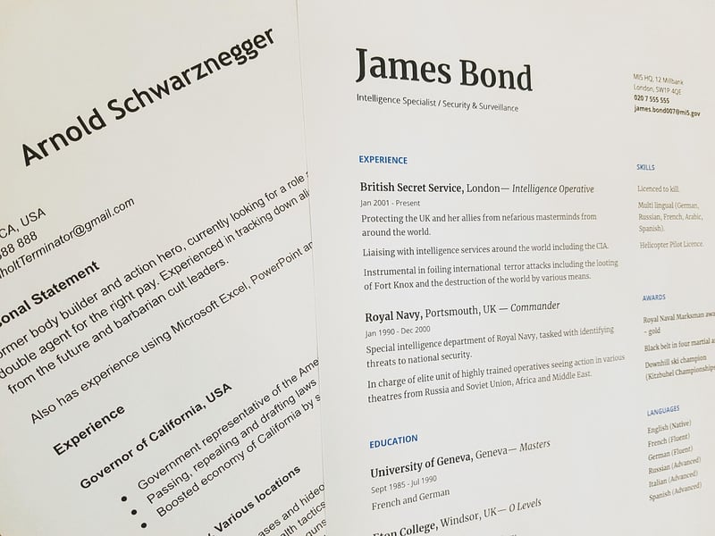 Job search concept